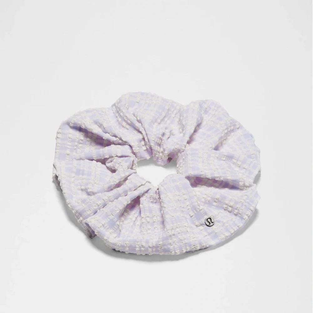 Lululemon Oversized Lavender Scrunchie